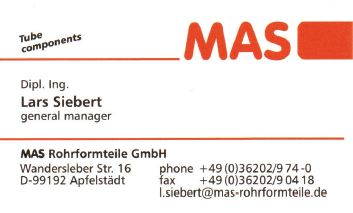 MAS Rohrformteile GmbH